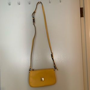 Yellow Dooney and Bourke Crossbody Bag